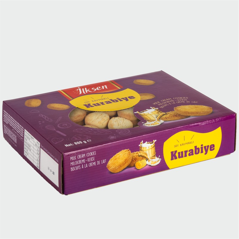 Süt Kaymaklı Kurabiye